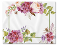 Lugar Americano Coleção Hortênsias Rosa