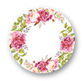 Capa para Sousplat Coleção Hortênsias Rosa