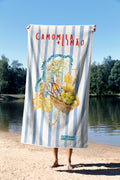 Toalha de Banho 1,40m x 0,70cm Coleção Camomila+Limão